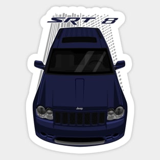 Jeep Grand Cherokee SRT 8 2006 - 2010 - Modern Blue Sticker